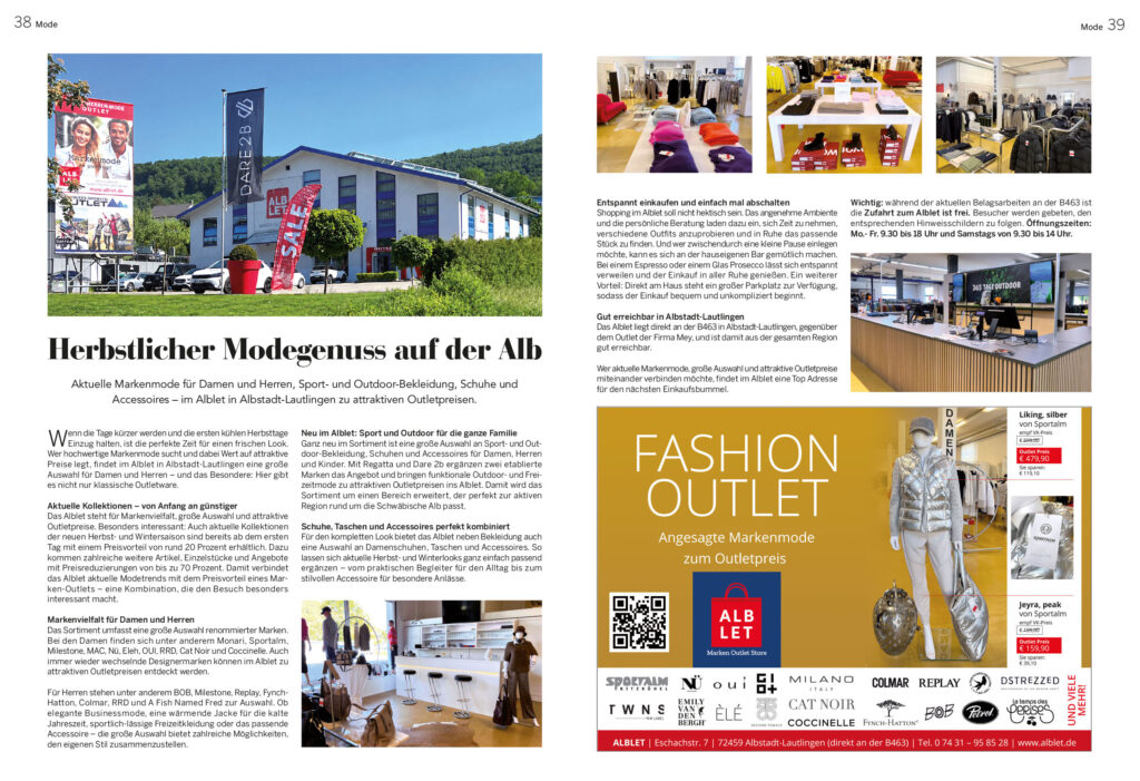 Alblet-Bericht im Albmag
